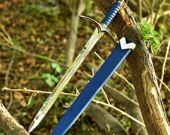 Hand Forged Medieval Viking Stainless Steel sword – Knight Broad sword with Scabbard | Collectible Fantasy Replica sword , Gift For Him