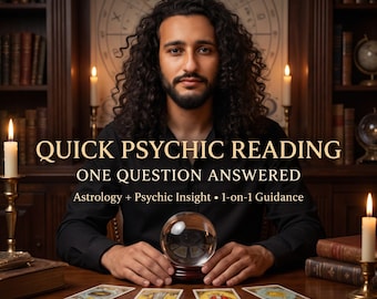 Same Hour Psychic Reading | One Question Answered | Love, Career, Future & Life Guidance