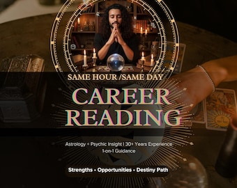 Same Hour Psychic Career Reading: Stärken, Möglichkeiten (PDF)