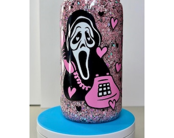 Scream Ghostface Snowglobe Acrylic Tumbler Cup