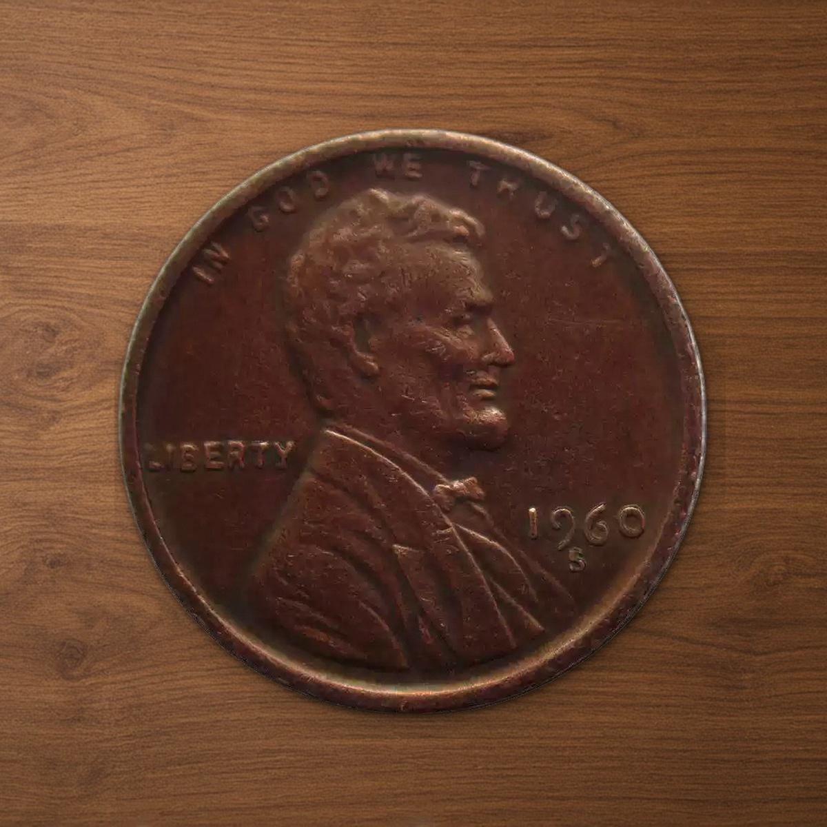 1960 S Lincoln Penny - Etsy
