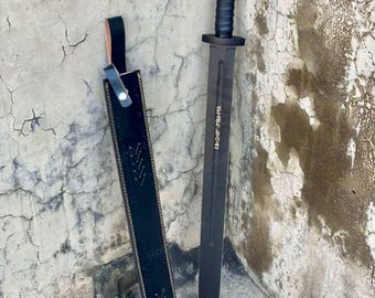 Handmade King Ragnar Lothbrok Viking Sword Replica with Scabbard