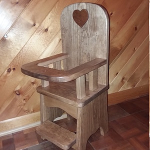 Heirloom Quality Knotty Pine Doll Cradle. Made in America - Little Colorado