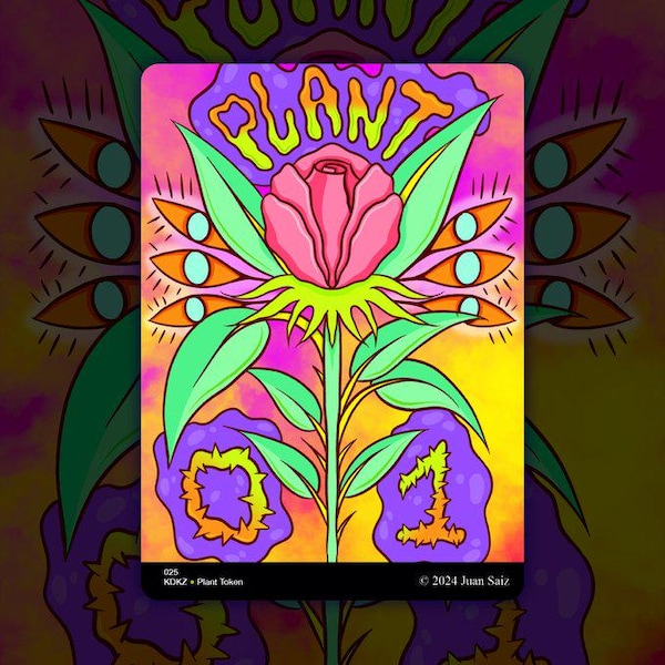 MTG Custom Token: Plant