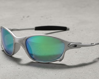 Oakley X-Metal Juliet Sea Green Lens Sunglasses/ Polarized Unisex/ UV400