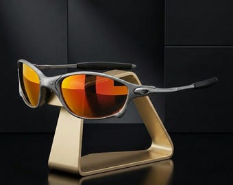 Oakley X-Metal Juliet Orange Red Lens Sunglasses/ Polarized Unisex Sunglasses/ UV400