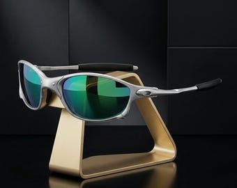 Oakley X-Metal Juliet Sea Green Lens Sunglasses/ Polarized Unisex/ UV400