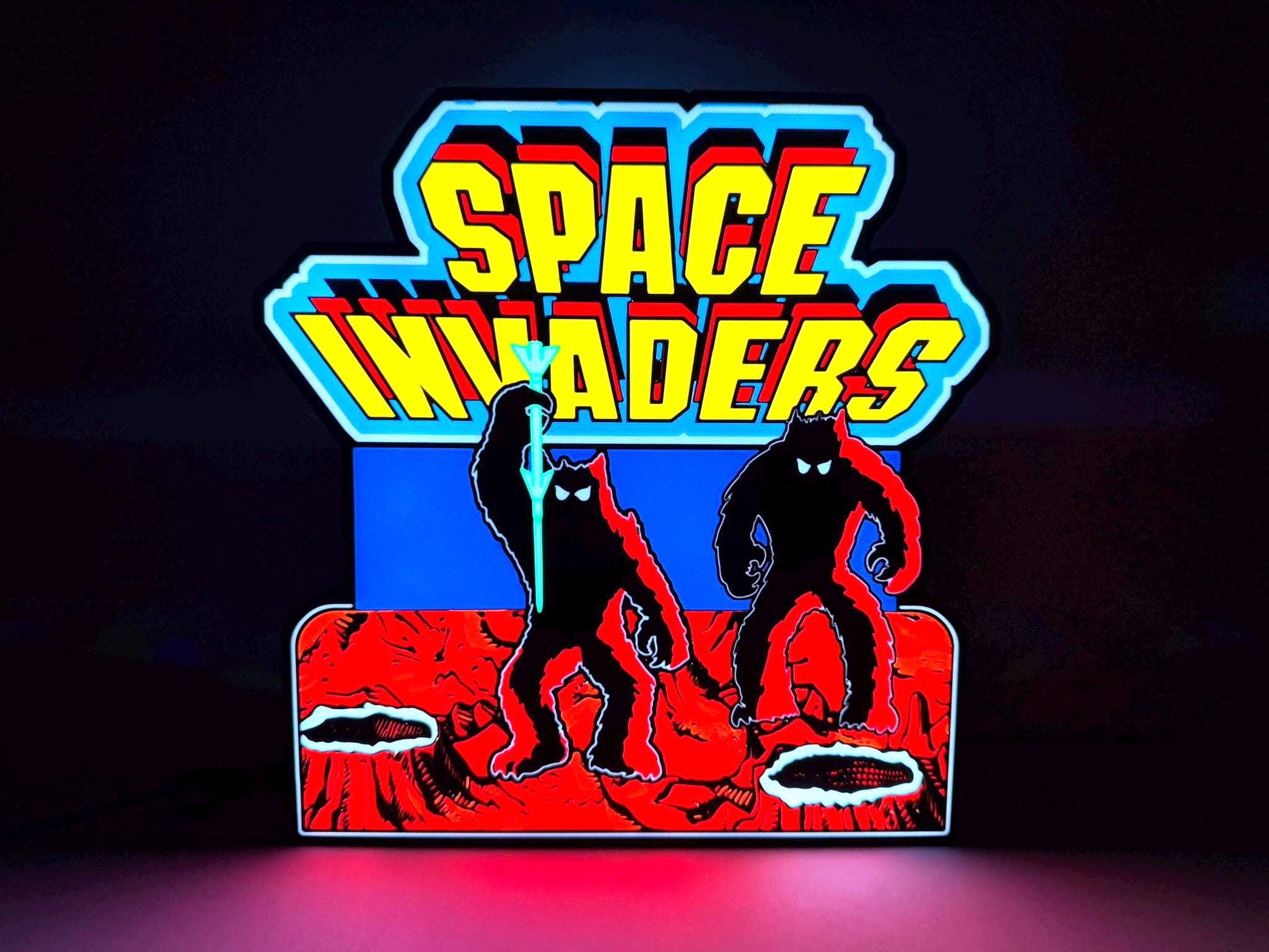 Space Invaders Light - Etsy