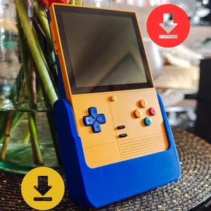 Ergonomiskt greppfodral och skärmskydd för Retroid Pocket Classic - DIGITALA STL-FILER