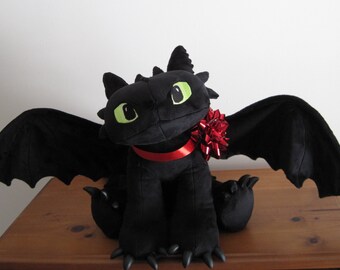 plush toothless dragon