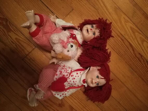 porcelain raggedy ann and andy
