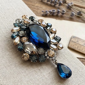 Cadeau élégant Broche Paon Vintage Strass - Accessoire Femme Cadeau Accessoire Vintage