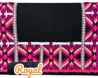 Tahoe Tack Kaye Western Saddle Blanket Pad â€ Handwoven 100% New Zeal – Derby Originals