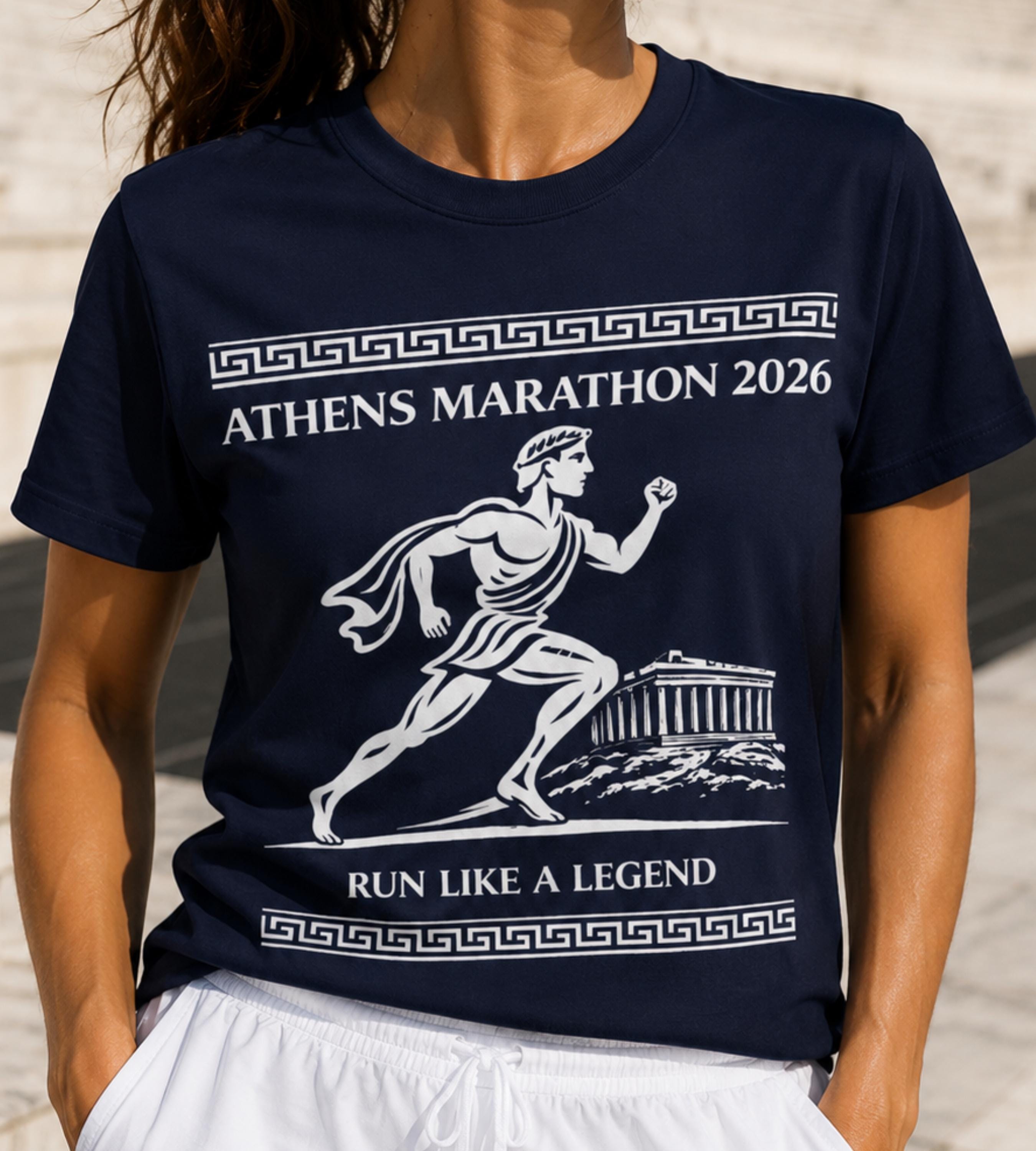 Athens Marathon Shirt - Etsy UK