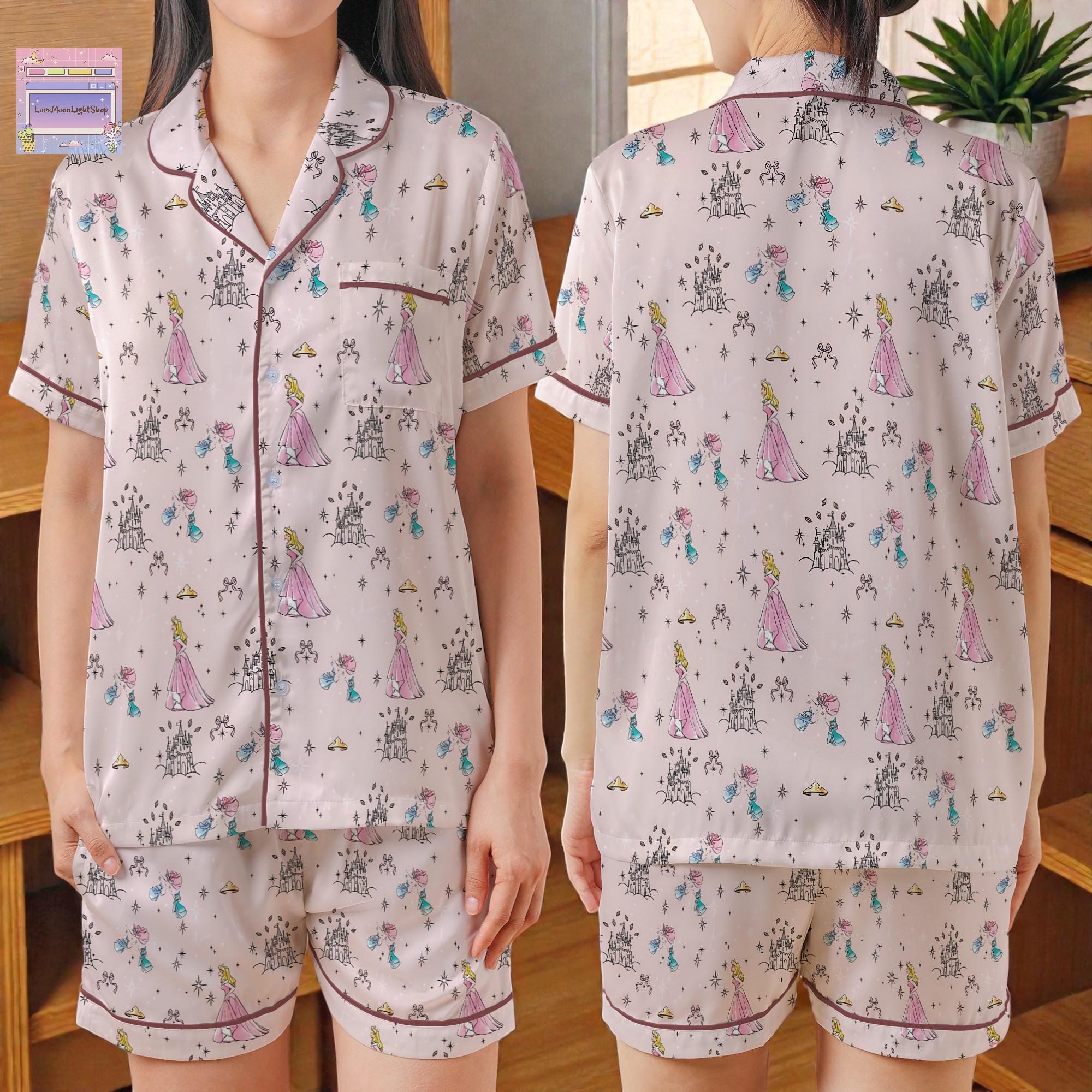 Disney Princess Pajamas Set, Family Matching Pjs, Kids Youth Adult ...