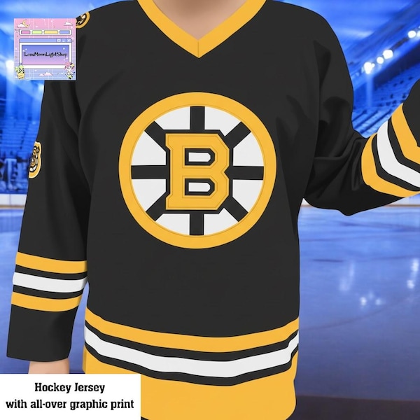 A Hockey Jersey With A Full-Body Happy Gilmore Print, Adam Sandler Boston #18 Sweater, And Sportswear Inspired By The 1996 Film
