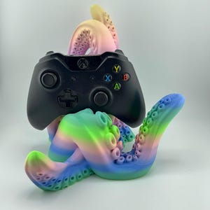 Tentacle Video Game Controller Holder – Eldritch Horror Cthulhu Inspired 3D Printed Gaming Accessory