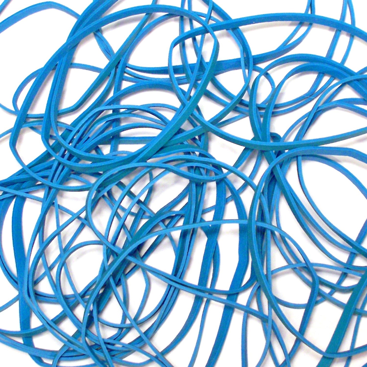 Blue Rubber Bands Pack of 60 Rubber Bands for Crafting and Etsy