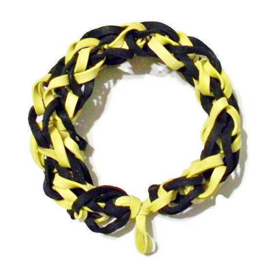 Items similar to Pittsburgh Pirates or Steelers Sports Bracelet Black