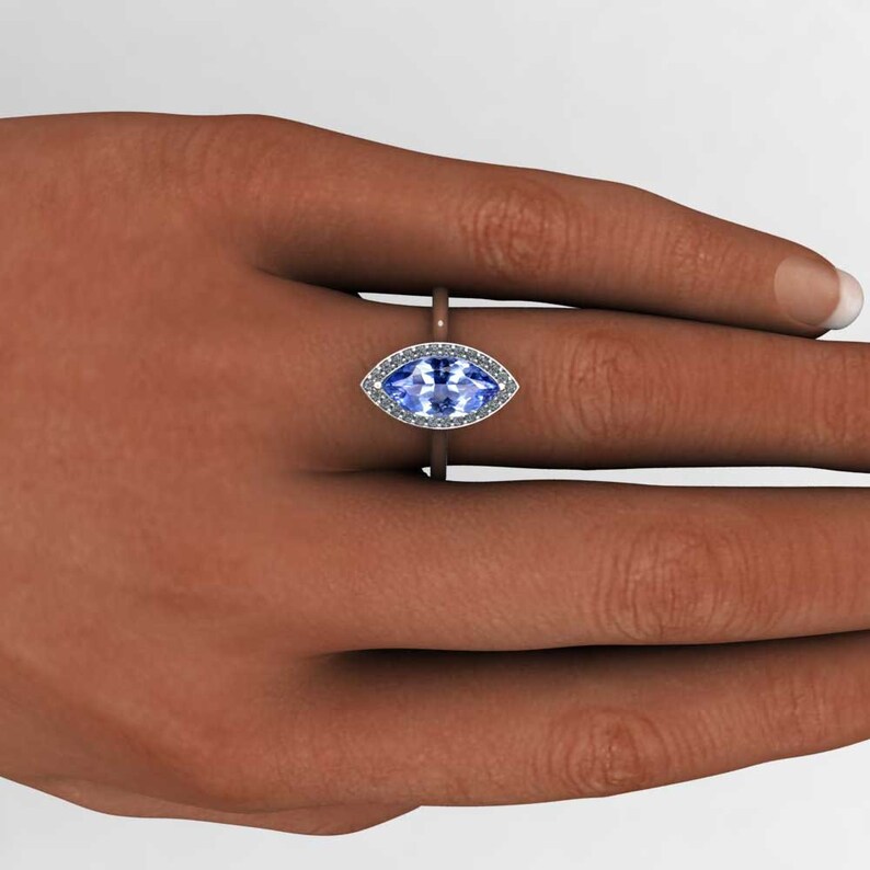 marquise blue sapphire