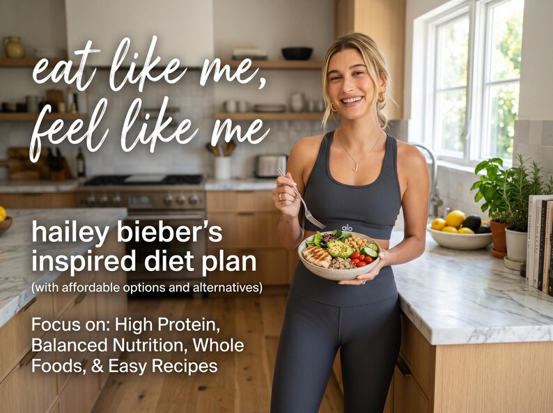 Hailey Bieber Inspired Diet Plan | 7 Day Meal Plan for Weight Loss ...