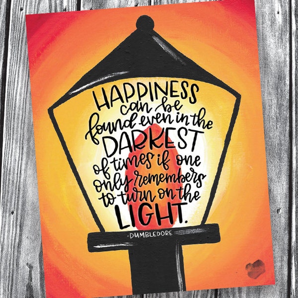 Happiness Can Be Found Even in the Darkest of Times - Etsy