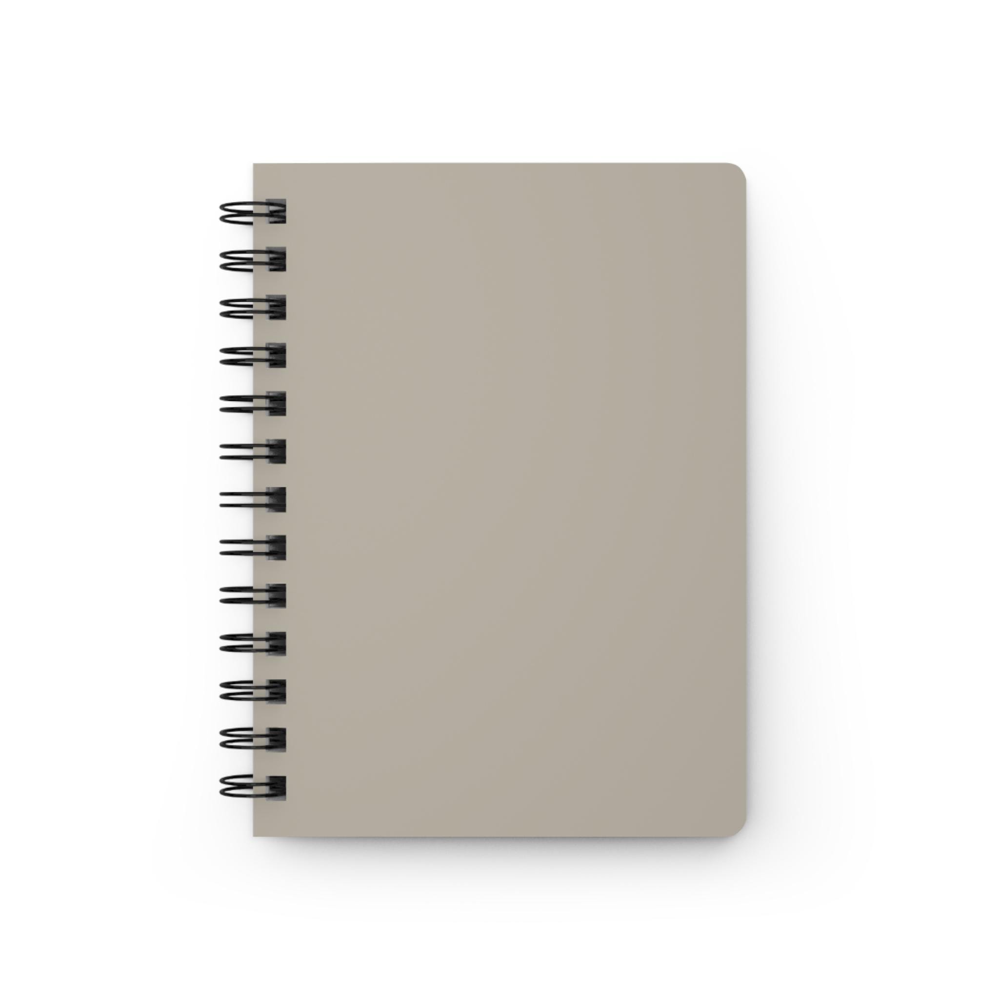 Warm Stone Spiral Lined Notebook 150 Page Journal Coordinated Collection