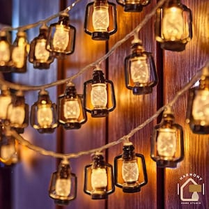 Outdoor Fairy Lights, Garden String Lights, Patio Fairy Lights, Decorative LED Outdoor Lights, Backyard and Home Decor Lighting