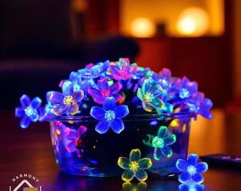 Outdoor Hanging Fairy Lights, Hanging Led String Lights, Outdoor Led Decor, Fairy Decor, Garden Decoration