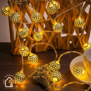 Outdoor Hanging Fairy Lights, Hanging Led String Lights, Outdoor Led Decor, Fairy Decor, Garden Decoration