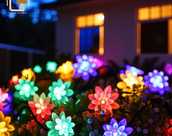 Outdoor Hanging Fairy Lights, Hanging Led String Lights, Outdoor Led Decor, Fairy Decor, Garden Decoration