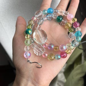 Handmade Crystal Sun Catcher,door  Hanging Ornament,