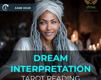 Tarot Dream Reading, Dream Interpretation Tarot, Dream Meaning Analysis | Same Hour Tarot Reading