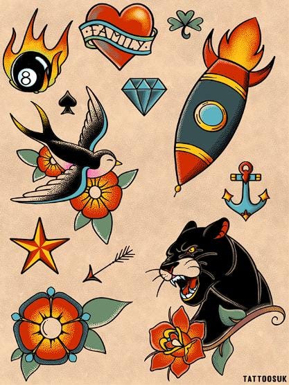 Sailor jerry panther - Etsy 日本