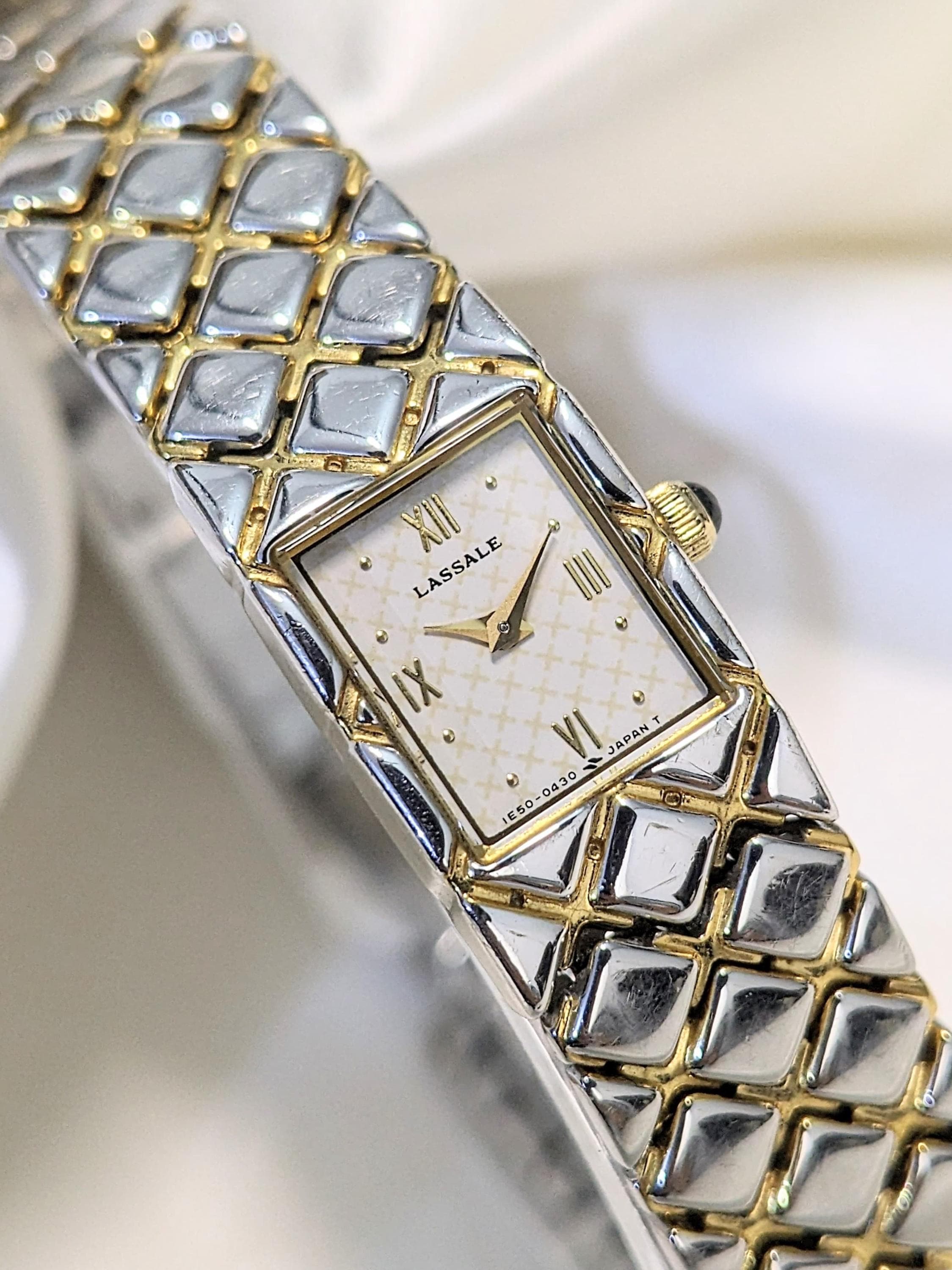 時計 HATTORI SEIKO LASSALE Seiko LASSALE HATTORI SEIKO VINTAGE CLASSIC ULTRA THIN TANK