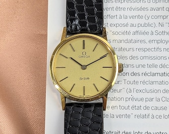 Omega De Ville Automatic Cal.663 Ref.551.0061gold Caped Square