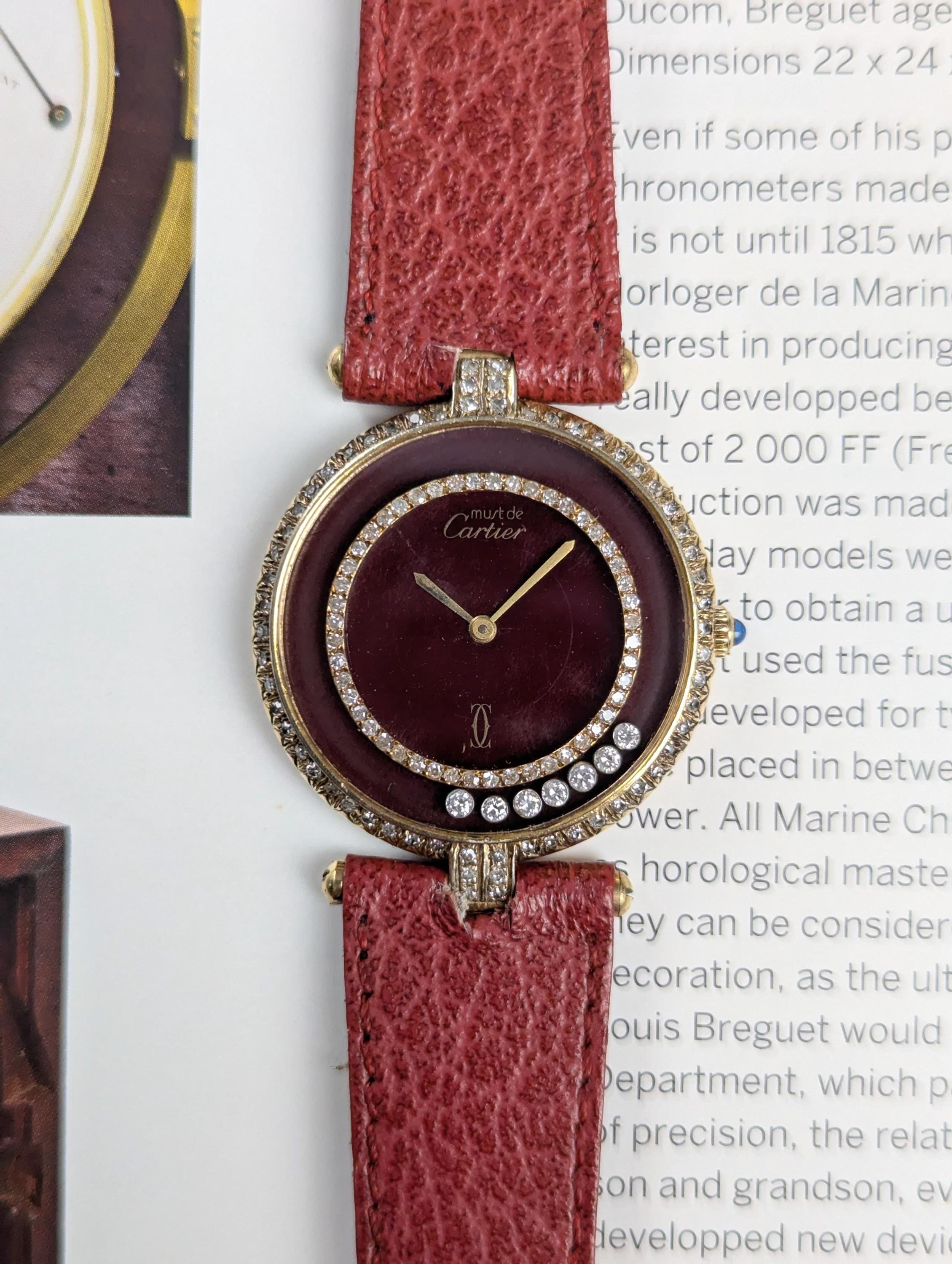 Cartier tank vermeil - Etsy 日本