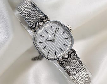 Reloj Longines Vintage Art Déco de cuerda manual de los años 70 - Relojes clásicos para mujer