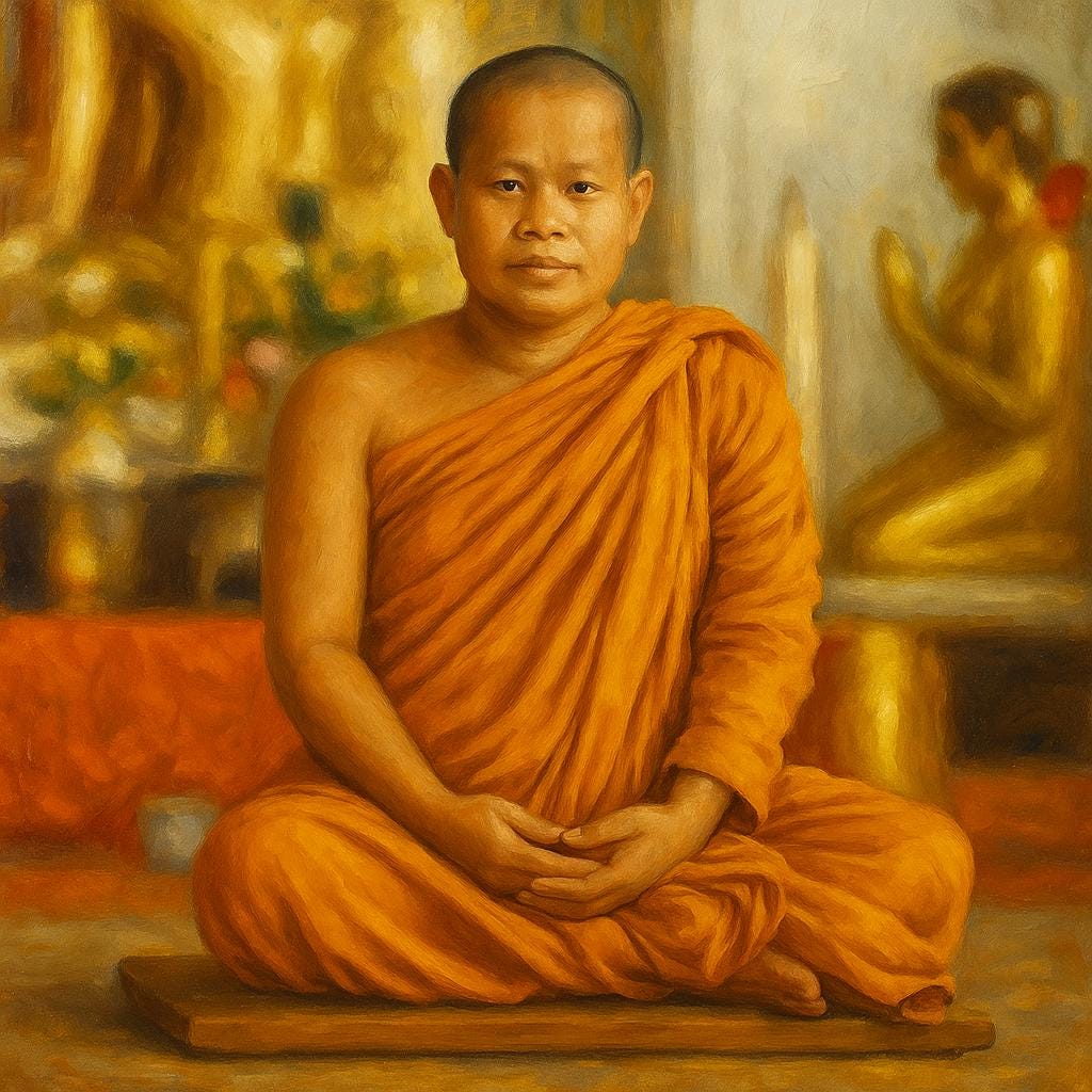 Buddhist monk robe Italia