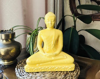 Herr Buddha | Gautama Buddha Statue | Spirituelles Geschenk | Meditation Dekor | 22 cm Durchmesser