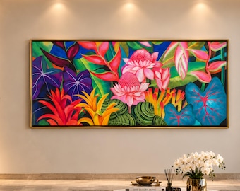 Original Hand Painted Nature Art, Acrylic on Canvas