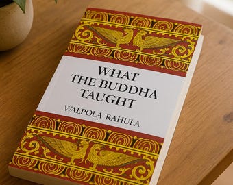 Libro "Cosa ha insegnato il Buddha" / Ven. Walpola Rahula Thera / Insegnamenti buddisti e guida al Dhamma - Sri Lanka