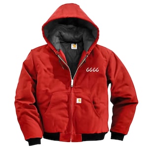 6666 rood capuchonjack, katoenen vintage bomberranchjack, Jimmy Hurdstrom tv-serie cosplay