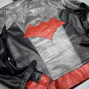 bat jacket, bat costume, bat outfit, bat suit, bat cosplay, jason todd cosplay, Arkham Knight Costume, Red Hood Jacket, Red Hood Costume, red hood vest, Red Hood cosplay, jason todd jacket, arkham knight jacket, gothic jacket, steampunk cosplay, gaming jacket, gaming cosplay, cosplay jacket, cosplay outerwear, comic con cosplay, DC Comics, Halloween Jacket, Halloween cosplay, superhero jacket, bat halloween costume, halloween bat costume, gift for him, gift for boyfriend, Christmas Cosplay