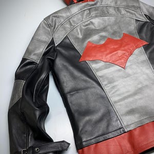 bat jacket, bat costume, bat outfit, bat suit, bat cosplay, jason todd cosplay, Arkham Knight Costume, Red Hood Jacket, Red Hood Costume, red hood vest, Red Hood cosplay, jason todd jacket, arkham knight jacket, gothic jacket, steampunk cosplay, gaming jacket, gaming cosplay, cosplay jacket, cosplay outerwear, comic con cosplay, DC Comics, Halloween Jacket, Halloween cosplay, superhero jacket, bat halloween costume, halloween bat costume, gift for him, gift for boyfriend, Christmas Cosplay