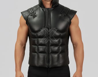 Colete artesanal Metal Gear Solid Snake, fantasia de cosplay do Big Boss de MGS 2 Tactical para jogos.