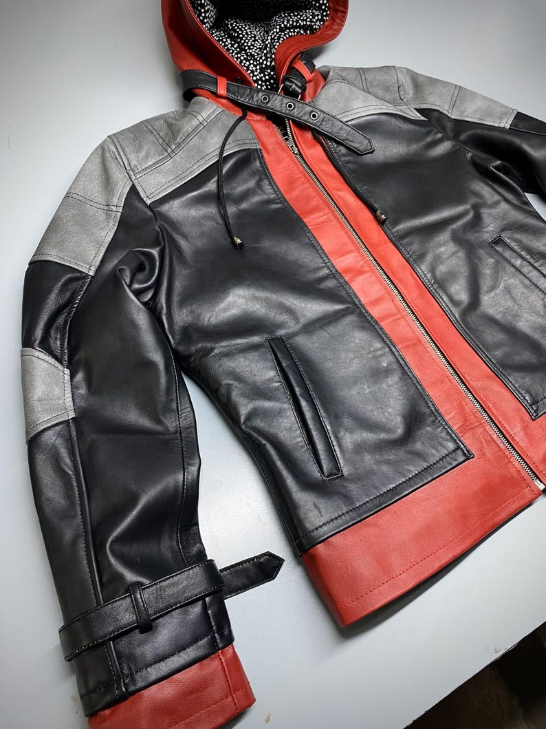 bat jacket, bat costume, bat outfit, bat suit, bat cosplay, jason todd cosplay, Arkham Knight Costume, Red Hood Jacket, Red Hood Costume, red hood vest, Red Hood cosplay, jason todd jacket, arkham knight jacket, gothic jacket, steampunk cosplay, gaming jacket, gaming cosplay, cosplay jacket, cosplay outerwear, comic con cosplay, DC Comics, Halloween Jacket, Halloween cosplay, superhero jacket, bat halloween costume, halloween bat costume, gift for him, gift for boyfriend, Christmas Cosplay