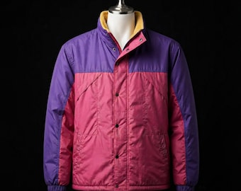 Oliver Tree Colorblock Windbreaker-Jacke – Retro-Streetwear-Rave-Mantel der 90er Jahre