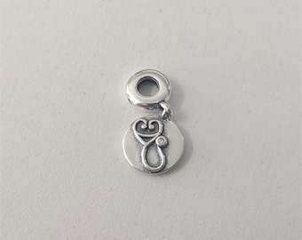 pandora charm sterling silver ale s925 stethoscope dangle