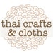 thai crafts and cloths